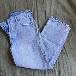 GAP Light Blue Straight Leg Jeans